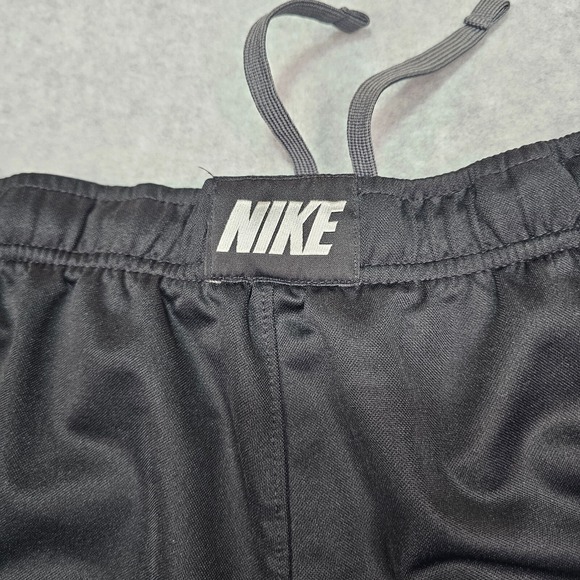 Nike Mens L Embroidered Swoosh Elastic Drawstring Pants Wide Loose Pocket Stripe - Picture 10 of 16